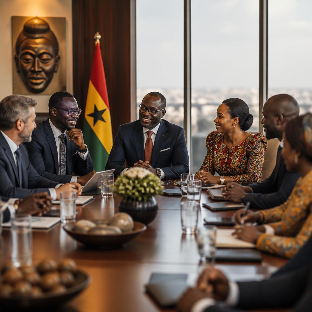 International trade meeting in Ghana